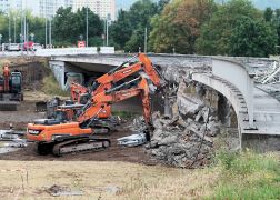 Abriss Bruecke In Jena Lobeda 0001